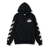 Off White hoodie Sweater Autumn Ow Arrow Print Sweater Pure Cotton Loose Unisex Coats Owt