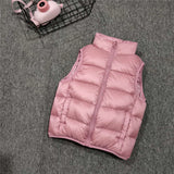 Kids Winter Coats Puffer Jacket down Coat Children's down Vest Autumn and Winter Boys' Coat