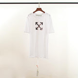Off White T Shirt Simple Printed Men  Tshirt Owt Couple Wear Casual Large Size Loose Short Sleeve