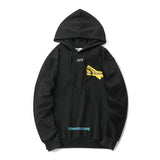 Off White Hoodie Fashion Brand Large Size Loose Arrow Casual Fashionable Hooded Pullover Owt