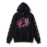 Off White Hoodie Arrow Men's Autumn Winter Pullover Hooded Sweater Owt