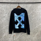 Off White Hoodie Autumn Winter Clothing Print Men's and Women's Hoodie Hoodie Owt
