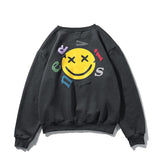 Justin Bieber Drew House Autumn and Winter Printing Men's and Women's Casual Brushed Hoody