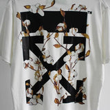 Off White T Shirt Printed Men's OW Casual Fashionable Short Sleeve Tshirt Owt