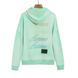 We11done Hoodie Autumn Color Loose Men's and Women's Hooded Sweater