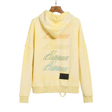 We11done Hoodie Autumn Color Loose Men's and Women's Hooded Sweater