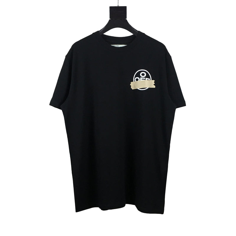 T Shirt Ow Men's and Women's Loose Short Sleeved Tshirt Large Size Men's Clothing Owt