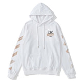 Off White hoodie Sweater Autumn Ow Arrow Print Sweater Pure Cotton Loose Unisex Coats Owt