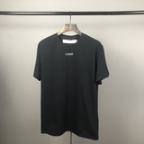 Off White T Shirt Ow Summer  Women's Line Printed ShortSleeved Tshirt Owt