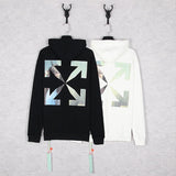 Off White Hoodie Autumn and Winter Ow Hooded Sweater High Street Hoodie Plus Size Casual Men's Clothing Owt