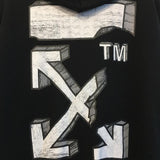 Off White Hoodie Autumn and Winter Ow Printed Unisex Pullover Hoodie Sweater Owt