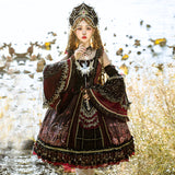 Gothic Lolita Harajuku Style Clothing Lolita Dress JSK Palace Style Elegant CLA Tea Party Skirt