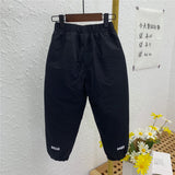 Kids Winter Coats Puffer Jacket down Coat Children's down Pants Zipper Boys' Pants