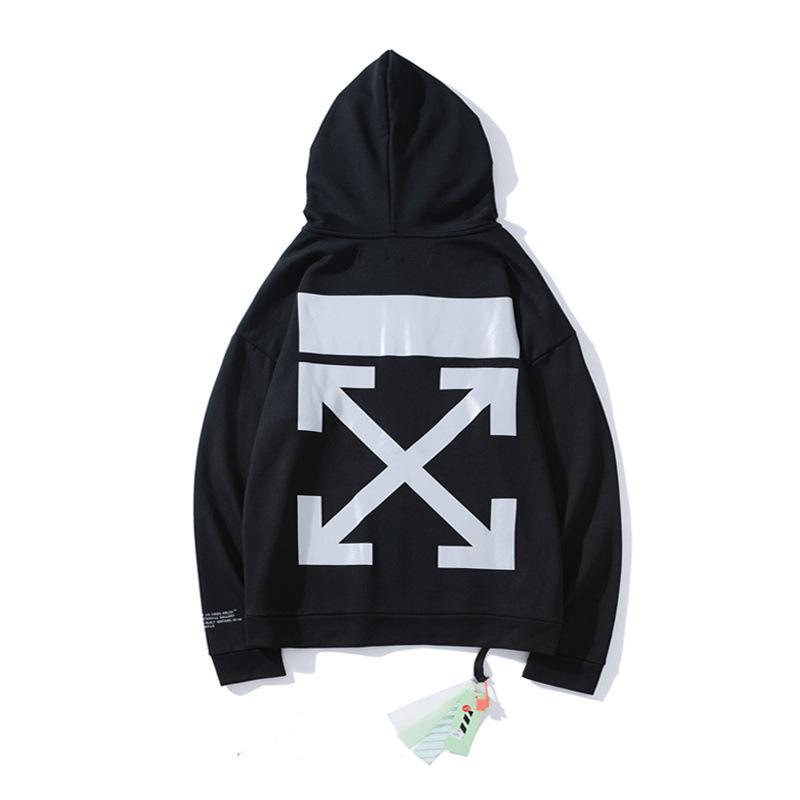 Off White Cardigan Hoodie Plus Size Casual Zipper Hoodie Coat Clothing Owt