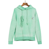We11done Hoodie Autumn Color Loose Men's and Women's Hooded Sweater