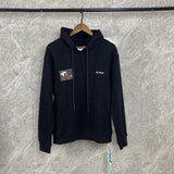Off White Pullover Hoodie Plus Size Sweater Owt Casual Fashionable Clothing