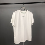 Off White T Shirt Ow Summer  Women's Line Printed ShortSleeved Tshirt Owt