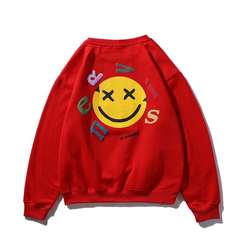 Justin Bieber Drew House Autumn and Winter Printing Men's and Women's Casual Brushed Hoody
