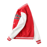 Yankees Letter Jacket Baseball Uniform Casual Patchwork Leather with Embroidery Men's and Women's Coats Jacket