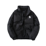 Yankees Winter Men's and Women's Warm Fashionable All-Match Warm Coat Thick