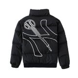 Yankees Winter Men's and Women's Warm Fashionable All-Match Warm Coat Thick