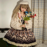 Gothic Lolita Harajuku Style Clothing Japanese Sweet Lolita Dress JSK Vintage Court Style Lolita Cute