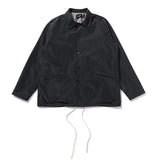 Fog Jacket Tops SingleBreasted Casual Autumn Fashion Brand Straight Hem Solid Color Youth Dimensional Patch Pocket Stand Collar Polo Collar Jacket Tide Fear Of God