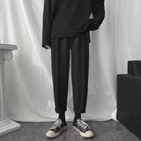 Men Suit Pants Straight-Leg Pants Draping Loose All-Match Casual