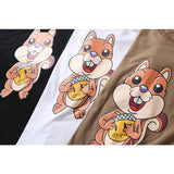 Justin Bieber Drew House Drew House Brown Squirrel Short Sleeve Men