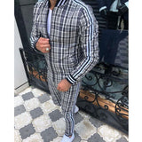 Men Tracksuit Set Jogging Suits Men's Sports and Leisure Suit Men's Outdoor Sportswear Jacket Trousers Two-Piece Suit