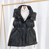 Women Winter Coats Puffer down down down down down Vest Female Short Fall Winter Coat