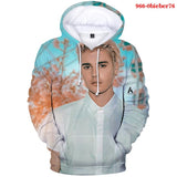Justin Bieber Justice World Tour Hoodie Justin Bieber3d Pattern Full Color Hooded Sweater