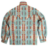 John Dutton Jacket Slim Fit Lapel Print Men's Coat Casual Retro Woolen Jacket Men's