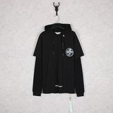 Off White Hoodie Ow Hooded Sweater Large Size Casual Men's Jacket Owt