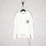Off White Hoodie Ow Hooded Sweater Large Size Casual Men's Jacket Owt