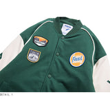 Man Fall Winter Outfis Winter Clothing Baseball Uniform Cotton Clothes Fashion Brand Loose Casual Jacket
