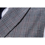 Tuxedo Vests Men Suit Vest Vest Slim Plaid Spring and Autumn Fashion Men's Vest Suit Business