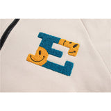 Man Fall Winter Outfis Winter Clothes Letter Embroidery Thickening Baseball Uniform Casual Couple Cotton Clothes