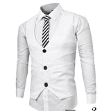 Mens Dress Vests Men's Vest Casual Jacket Business Waistcoat Autumn and Winter Clothing Business Casual Vest Vest