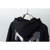 Off White Hoodie Men's Plus Size Casual and Comfortable Hooded Sweater Owt HighQuality Cotton