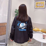 Yankees MLB Printed Hooded Jacket Ultra-Thin Silk Sun Protection Clothing