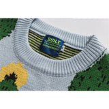 Man Fall Winter Outfis Autumn and Winter round Neck Sweater Men's and Women's Neutral Sweater