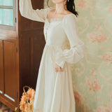 Women Cottagecore Dress Gentle Dress