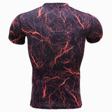 Moisture Wicking Shirts Camouflage Training Workout Clothes Tights Men's Sports Quick-Drying T-shirt Summer