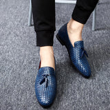 Indo Western Shoes Braided Shoes Men's Shoes Youth Leather Shoes