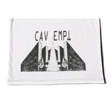 Cavempt Ce Black and White Stitching Men's and Women's Short-Sleeved T-shirt