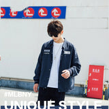 Yankees Letter Jacket Spring and Autumn Workwear Jacket Loose Embroidered Jacket Casual
