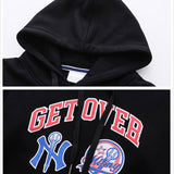 Yankees Sweatshirt Printed Sweater Men's and Women's Spring and Autumn round Neck Loose