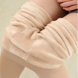 Women Legging Autumn and Winter Thickening Velvet Padded Leggings Women's High Waist One-Piece Trousers