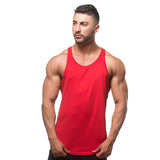 Man Tanks Men's Training Clothes Solid Color Fitness Sports Vest